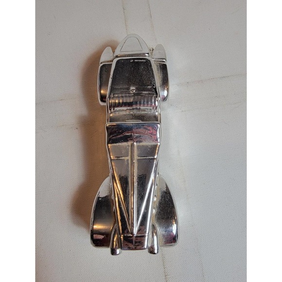 Vintage Avon Wild Country After Shave Studebaker Silver Duesenberg Decanter - Picture 4 of 6